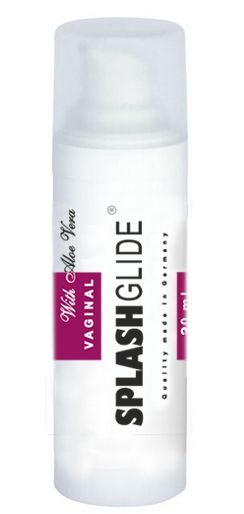 Ухаживающий лубрикант на водной основе Splashglide Vaginal With Aloe Vera - 30 мл. - Splashglide - купить с доставкой в Челябинске
