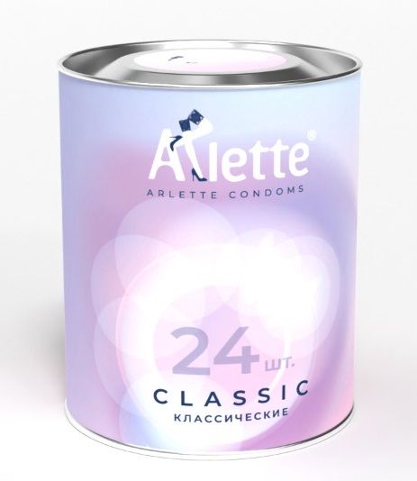 Классические презервативы Arlette Classic - 24 шт. - Arlette - купить с доставкой в Челябинске