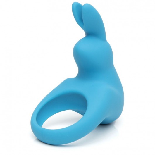 Голубое эрекционное виброкольцо Happy Rabbit Rechargeable Rabbit Cock Ring - Happy Rabbit - в Челябинске купить с доставкой