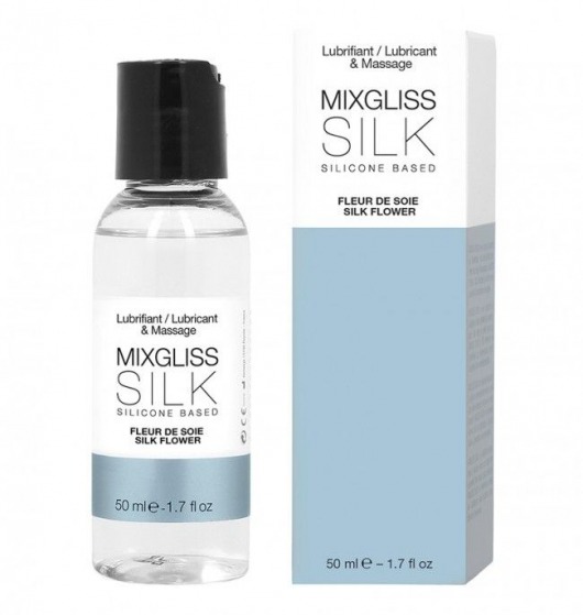 Смазка на силиконовой основе Mixgliss Silk - 50 мл. - Mixgliss - купить с доставкой в Челябинске