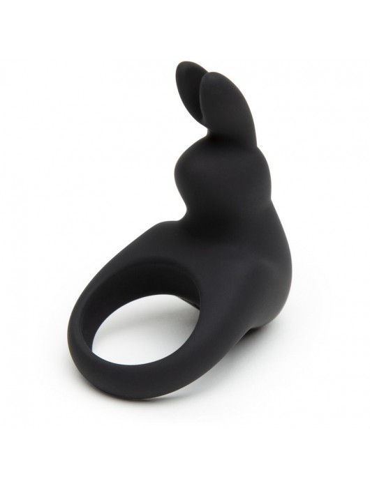 Черное эрекционное виброкольцо Happy Rabbit Rechargeable Rabbit Cock Ring - Happy Rabbit - в Челябинске купить с доставкой
