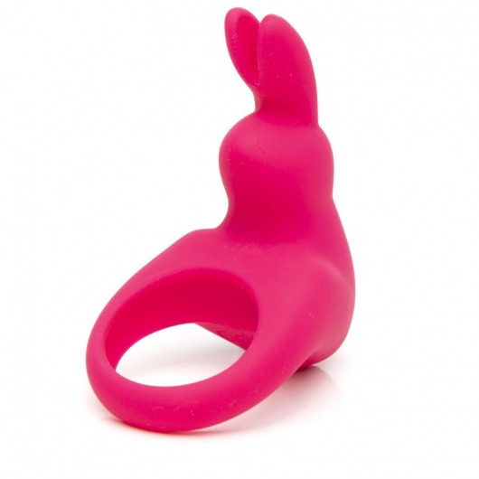 Розовое эрекционное виброкольцо Happy Rabbit Rechargeable Rabbit Cock Ring - Happy Rabbit - в Челябинске купить с доставкой