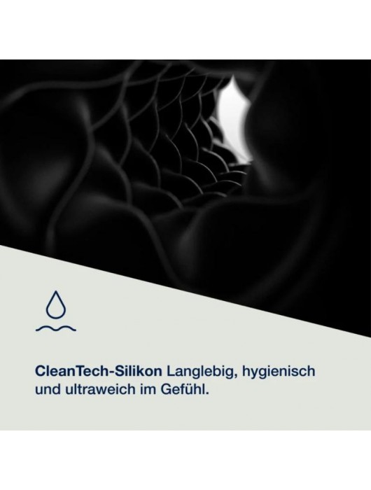Черный мастурбатор с контролем всасывания Arcwave Pow Stroker - Arcwave - в Челябинске купить с доставкой