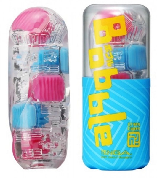 Мастурбатор Tenga Bobble Crazy Cubes - Tenga - в Челябинске купить с доставкой