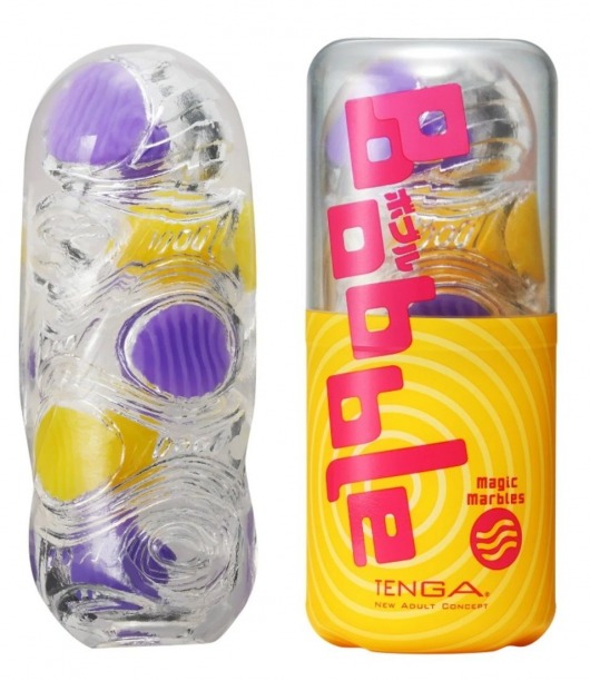 Мастурбатор Tenga Bobble Magic Marbles - Tenga - в Челябинске купить с доставкой