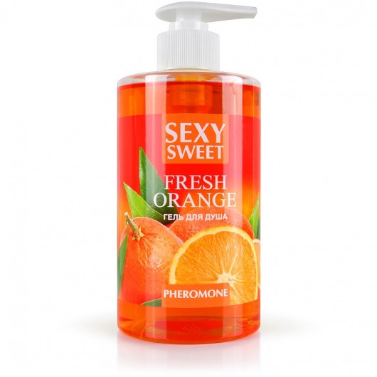 Гель для душа Sexy Sweet Fresh Orange с ароматом апельсина и феромонами - 430 мл. -  - Магазин феромонов в Челябинске