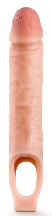 Телесная насадка на пенис 10 Inch Cock Sheath Extender - 25 см. - Blush Novelties - в Челябинске купить с доставкой