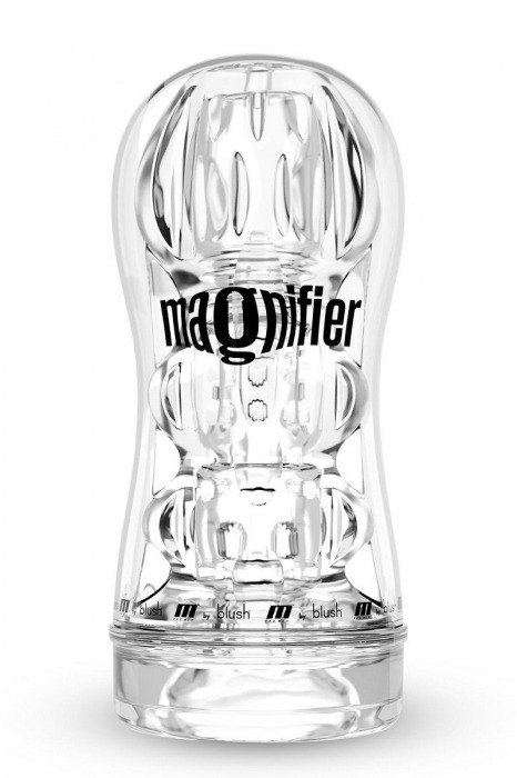 Прозрачный мастурбатор Soft and Wet Magnifier - Blush Novelties - в Челябинске купить с доставкой