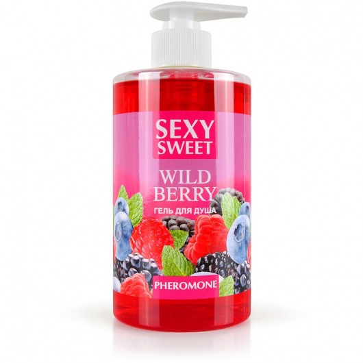 Гель для душа Sexy Sweet Wild Berry с ароматом лесных ягод и феромонами - 430 мл. -  - Магазин феромонов в Челябинске
