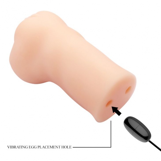 Телесный мастурбатор-вагина Rocket Pussy Nadya с вибрацией - Baile - в Челябинске купить с доставкой