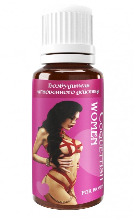 Возбудитель мгновенного действия Coquettish Women - 30 мл. - Миагра - купить с доставкой в Челябинске
