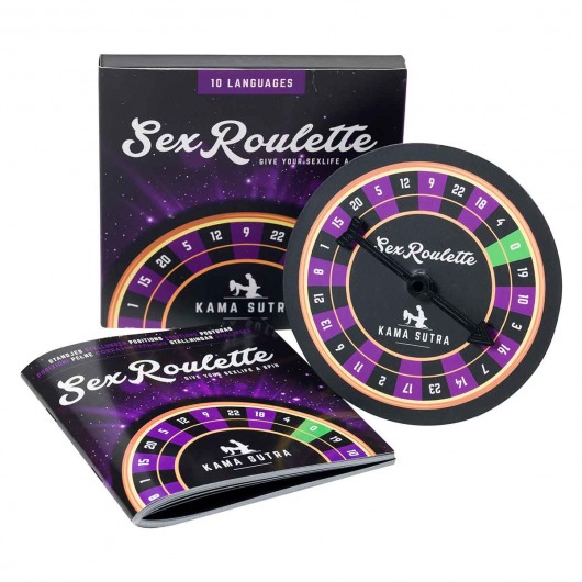 Настольная игра-рулетка Sex Roulette Kamasutra - Tease&Please - купить с доставкой в Челябинске