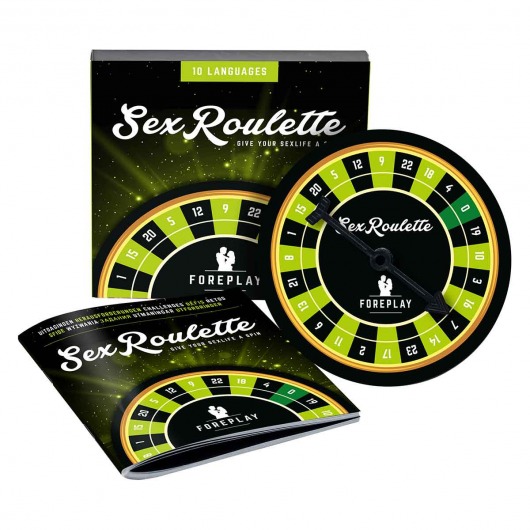 Настольная игра-рулетка Sex Roulette Foreplay - Tease&Please - купить с доставкой в Челябинске