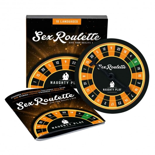 Настольная игра-рулетка Sex Roulette Naughty Play - Tease&Please - купить с доставкой в Челябинске