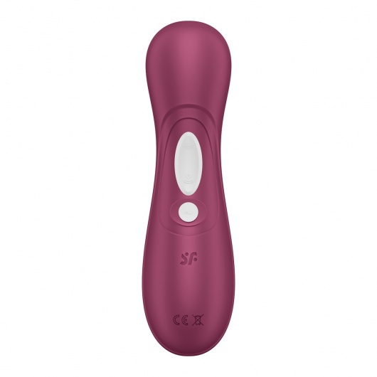 Сливовый вакуум-волновой клиторальный вибростимулятор Pro 2 Generation 3 with app control - Satisfyer