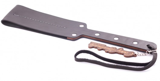 Гладкий мягкий удлиненный пэддл с заклепками - 32 см. - Crazy Handmade - купить с доставкой в Челябинске