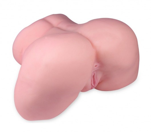 Реалистичный мастурбатор-полуторс с 2 рабочими отверстиями - S-HANDE - в Челябинске купить с доставкой