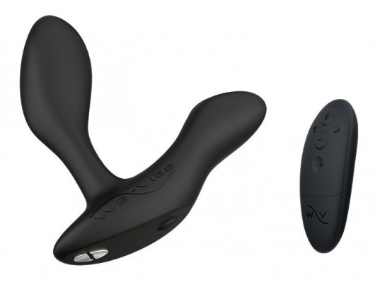 Черный анальный вибратор We-Vibe Vector+ - We-vibe - в Челябинске купить с доставкой