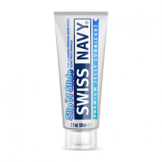Лубрикант-желе на водной основе Premium Jelly Lubricant - 59 мл. - Swiss navy - купить с доставкой в Челябинске