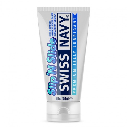Лубрикант-желе на водной основе Premium Jelly Lubricant - 150 мл. - Swiss navy - купить с доставкой в Челябинске