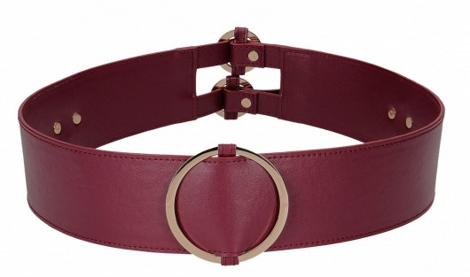 Бордовый ремень Halo Waist Belt - размер L-XL - Shots Media BV - купить с доставкой в Челябинске