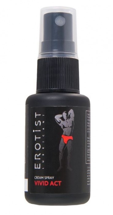 Возбуждающий крем-спрей для мужчин Erotist Vivid Act - 30 мл. - Erotist Lubricants - купить с доставкой в Челябинске