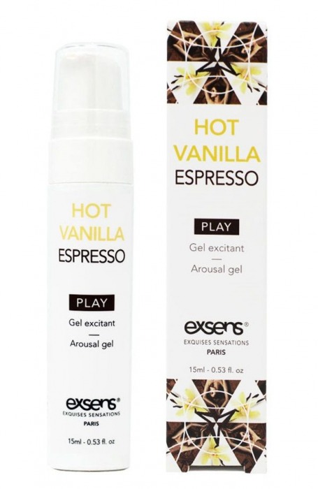 Возбуждающий гель Hot Vanilla Espresso Arousal Gel - 15 мл. - Exsens - купить с доставкой в Челябинске