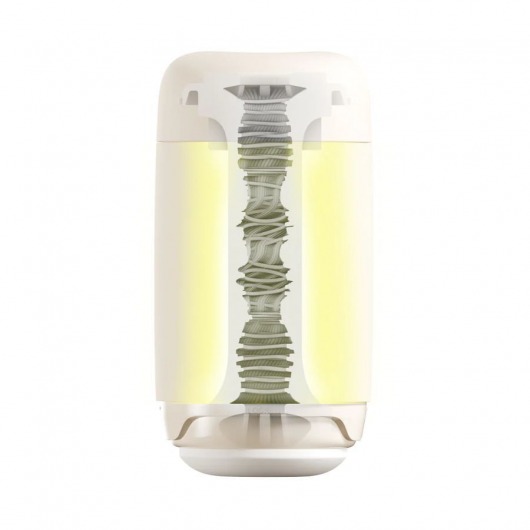 Бежевый мастурбатор Tenga Puffy - Tenga - в Челябинске купить с доставкой