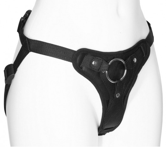 Женские трусики для фиксации насадки кольцом с внутренней насадкой - LOVETOY (А-Полимер) - купить с доставкой в Челябинске