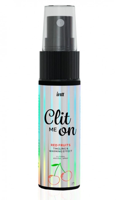 Клиторальный возбуждающий спрей Clit Me On Red Fruits - 12 мл. - INTT - купить с доставкой в Челябинске