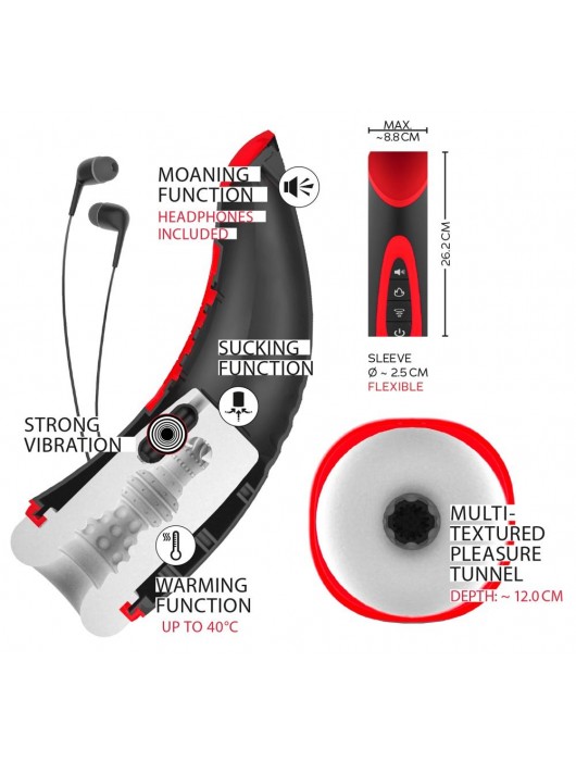 Автоматический мастурбатор WYNE 03 с подогревом - Orion - в Челябинске купить с доставкой