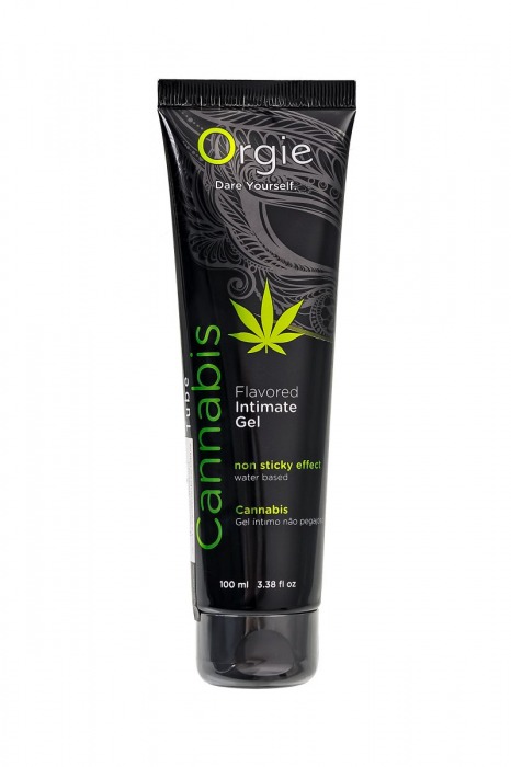 Интимный гель на водной основе ORGIE Lube Tube Cannabis - 100 мл. - ORGIE - купить с доставкой в Челябинске