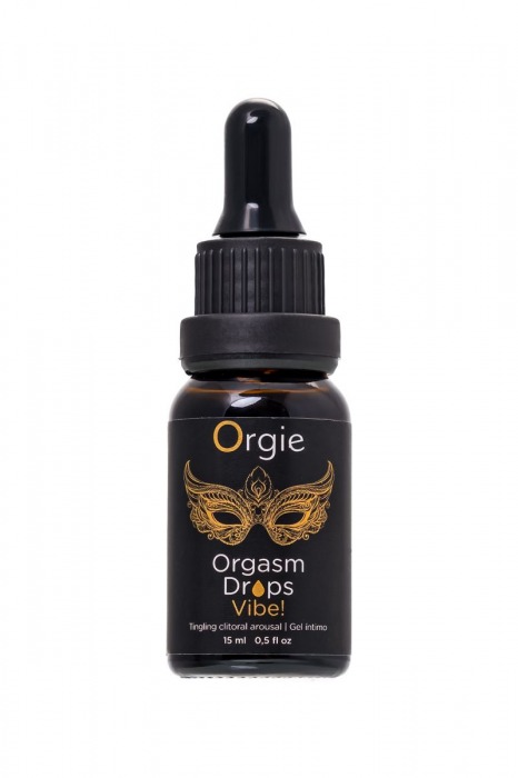 Возбуждающий гель для клитора ORGIE Orgasm Drops Vibe - 15 мл. - ORGIE - купить с доставкой в Челябинске