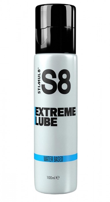 Лубрикант на водной основе S8 Extreme Lube - 100 мл. - Stimul8 - купить с доставкой в Челябинске
