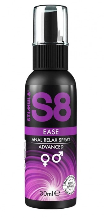 Расслабляющий анальный спрей S8 Ease Anal Relax Spray - 30 мл. - Stimul8 - купить с доставкой в Челябинске