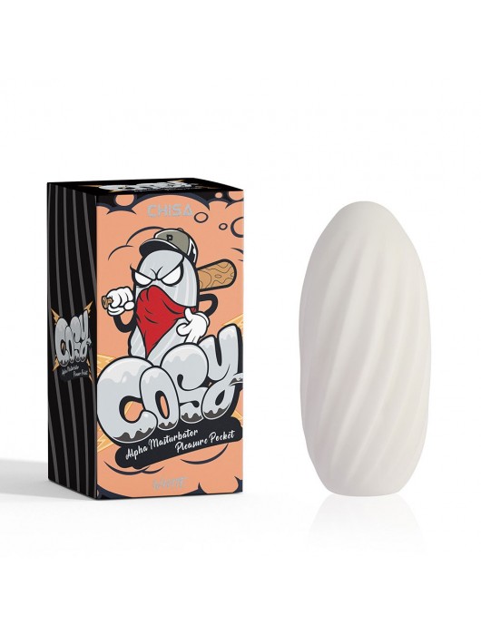 Белый мастурбатор Alpha Masturbator Pleasure Pocket - Chisa - в Челябинске купить с доставкой