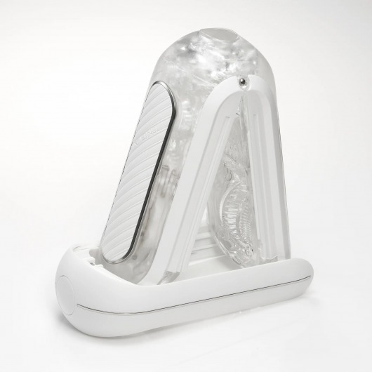 Белый мастурбатор Tenga Flip Zero Gravity с вибрацией - Tenga - в Челябинске купить с доставкой