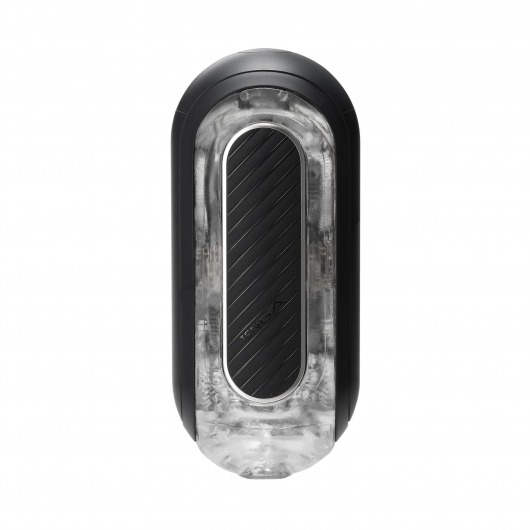 Черный мастурбатор Tenga Flip Zero Gravity с вибрацией - Tenga - в Челябинске купить с доставкой