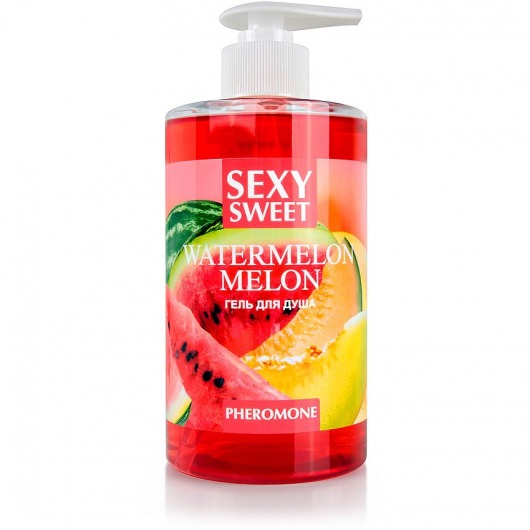 Гель для душа Sexy Sweet Watermelon Melon с ароматом арбуза, дыни и феромонами - 430 мл. -  - Магазин феромонов в Челябинске