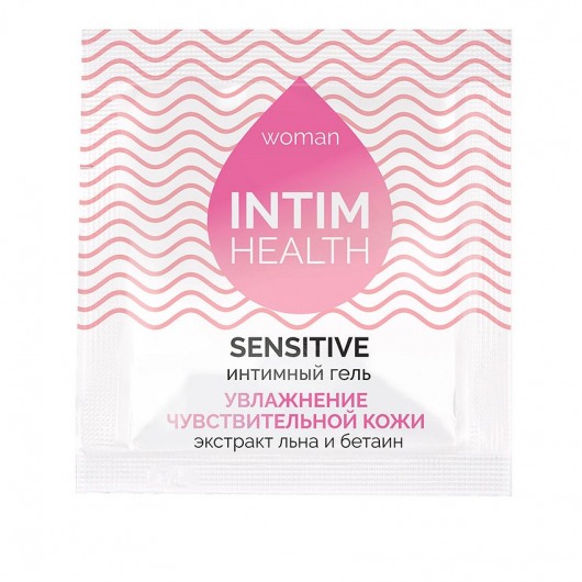 Саше интимного геля на водной основе Intim Health Sensitive - 3 гр. - Биоритм - купить с доставкой в Челябинске