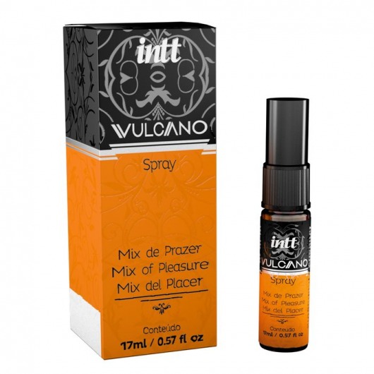 Возбуждающий спрей Vulcano - 15 мл. - INTT - купить с доставкой в Челябинске