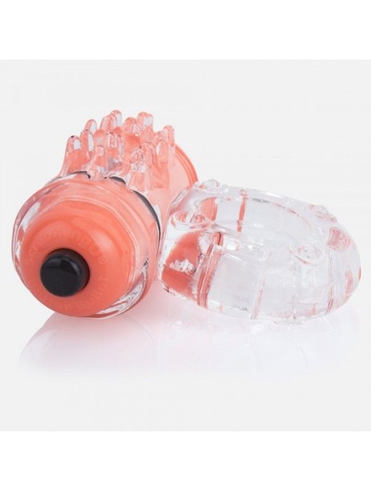 Неоновое оранжевое кольцо на пенис O wow! - Screaming O - в Челябинске купить с доставкой