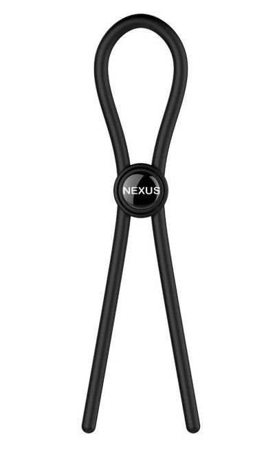 Черное эрекционное лассо Nexus Forge Single - Nexus Range - в Челябинске купить с доставкой