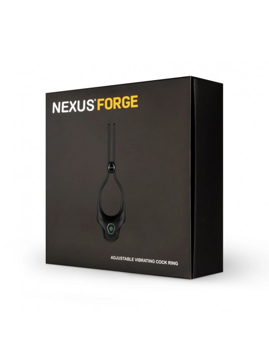 Черное эрекционное лассо с вибрацией Nexus Forge - Nexus Range - в Челябинске купить с доставкой