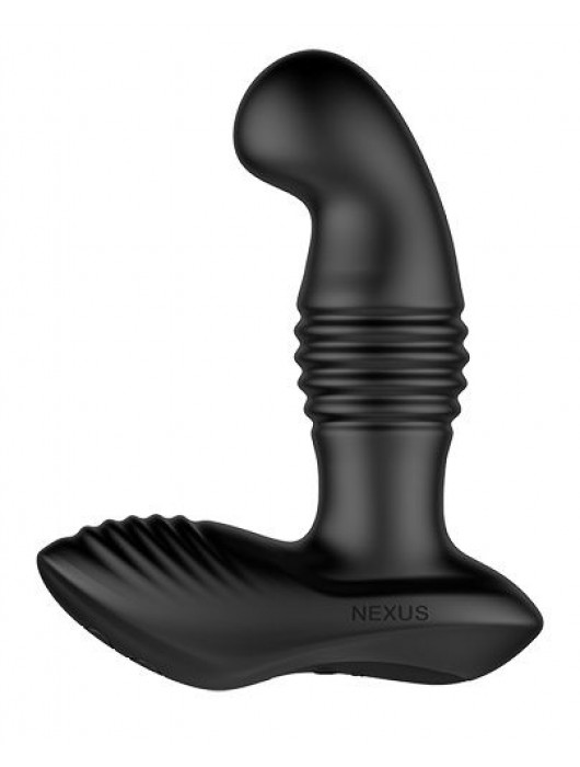 Черный массажер простаты Nexus Thrust с возвратно-поступательными движениями - 13,8 см. - Nexus Range - в Челябинске купить с доставкой