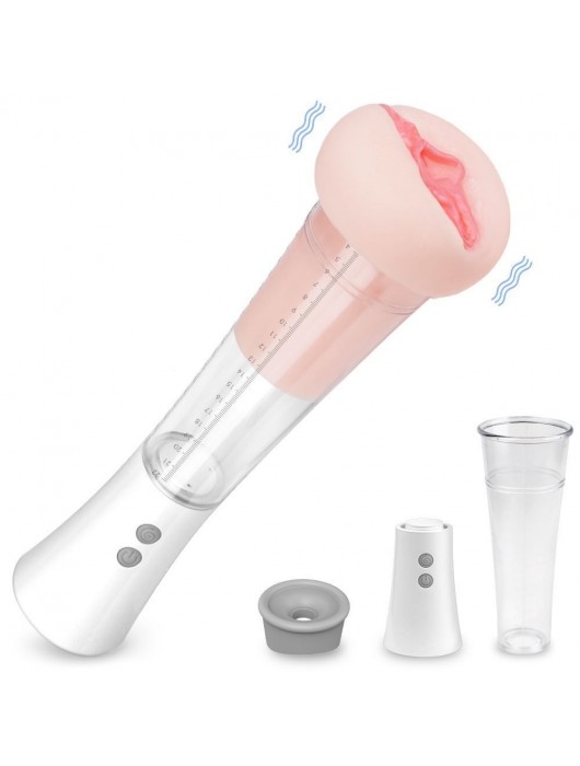 Автоматическая вакуумная помпа с реалистичной мягкой вставкой Max Kit - S-HANDE - в Челябинске купить с доставкой