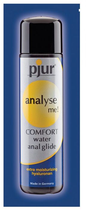 Анальный лубрикант pjur ANALYSE ME Comfort Water Anal Glide - 2 мл. - Pjur - купить с доставкой в Челябинске