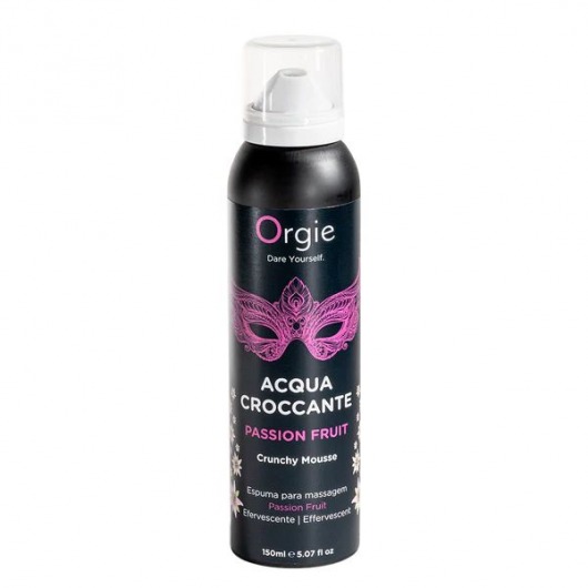 Хрустящая пенка для массажа Acqua Croccante Passion Fruit - 150 мл. - ORGIE - купить с доставкой в Челябинске