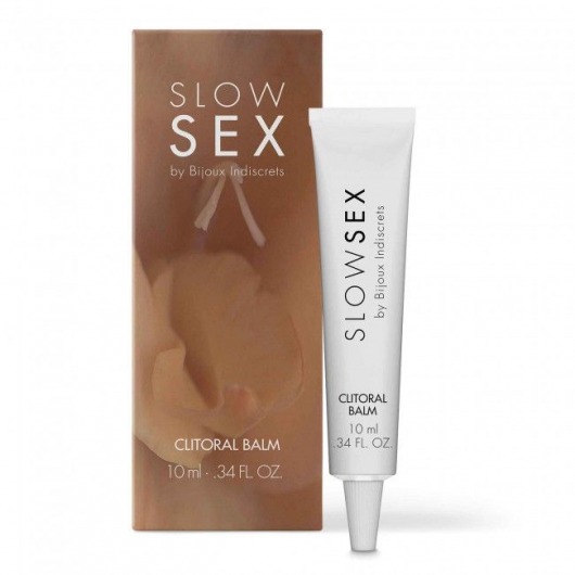 Бальзам для клитора Slow Sex Clitoral Balm - 10 мл. - Bijoux Indiscrets - купить с доставкой в Челябинске