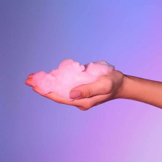 Массажная хрустящая пенка Tickle My Body Cotton Candy с ароматом сладкой ваты - 150 мл. - Love to Love - купить с доставкой в Челябинске
